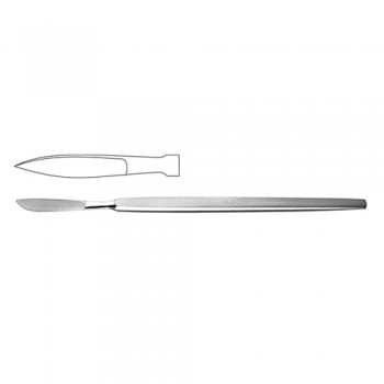 Dieffenbach Dissecting Knife / Opreating Knife With Metal Handle Stainless Steel, 17 cm - 6 3/4"